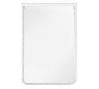 VELOFLEX - Poche protection et carte d'identité 57 x 88 mm, 100 pièces | Film PP résistant à l'altération des documents, 170 µ, ouvert sur le dessus, film raccourci et protection anti-déchirure