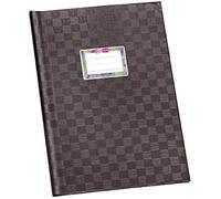 VELOFLEX - Pochette pour cahier DIN A4 en PP, noire, 25 pièces