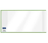 VELOFLEX - Pochette pour livre 270 x 540 mm, PP transparent, lot de 10