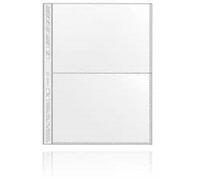 Veloflex Pochette transparente compartimentée 2 x A5 Lot de 100 (Import Allemagne)