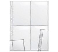 Veloflex Pochette Transparente Compartimentée 2 X A6 Lot De 100 Import Allemagne