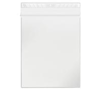 VELOFLEX - Pochette transparente DIN A4 en PP avec rabat, 100 pièces