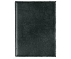 VELOFLEX - Porte-documents DIN A4 aspect cuir, noir