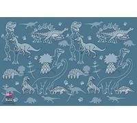 VELOFLEX Sous-Main Dino - Fabriqué en Reliure, Motif, 39 x 60 cm, en Carton, pour Dessiner et Bricoler