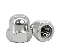 VELSIN 5 Pièces M12 Écrous Borgnes - Ecrou Borgne Hexagonaux en Acier Inoxydable Ecrou Borgne Hexagonaux Cache ecrou pour Vis Boulons Filetés & Tiges Filetées Cache-écrous