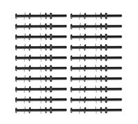 Veltros Vis longue en aluminium résistant 35/40/50/60 mm pour montage de boîtier, vis de montage de carte vidéo, refroidissement, radiateur, ordinateur, ventilateur de refroidissement