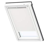 VELUX Original Store Occultant, Cadre Blanc, MK04, Beige Clair