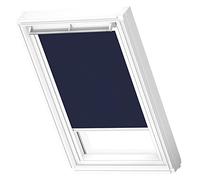 VELUX Original Store Occultant, Cadre Blanc, MK04, Bleu Foncé