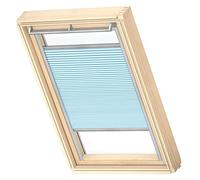 VELUX Original Store Plissé Occultant et Isolant, C02, Bleu Clair