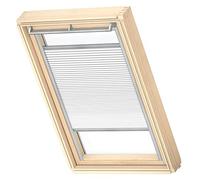 VELUX Store Plissé Occultant et Isolant (FHC), M06, M35, Blanc | Isolation thermique, position volante, OEKO-TEX®