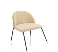 VELVO - Chaise rembourrée Beige
