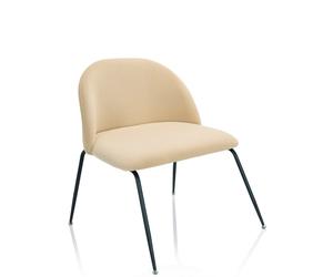 VELVO - Chaise rembourrée Beige