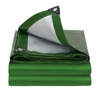 Velway Bâche de Protection 100 g/m² - 4x5 m Bâche avec Oeillets Inoxydable PE Tarpaulin étanche Revêtement Imperméable Portable pour Jardin, Voitures, Piscines, Bateaux, Camping - Vert