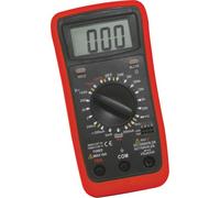 VEMER VE772700 VE 501E - Multimètre Numérique 3½ Chiffres avec Autorange, Mesure Tension AC/DC jusqu’à 1000V, Courant jusqu’à 10A, Test Diode et Transistor, Fonction Data Hold