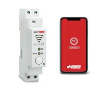 VEMER VE797200 MICRO BT - Interrupteur Horaire Astronomique avec Bluetooth et App, Minuterie sur Rail DIN 1 Module, Blanc