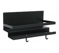 Vendos85 Étagère magnétique à épices - Noir