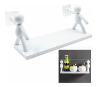 Vendos85 Étagère murale cuisine - Blanc