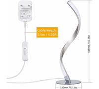 Vendos85 Lampe de bureau LED - Gris
