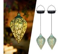 Vendos85 Lanterne solaire métal style oriental