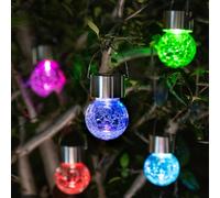 Vendos85 Lot 8 lampes solaires LED