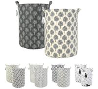 Vendos85 Lot de 2 paniers à linge - Multicolore
