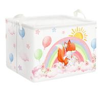 Vendos85 Panier à jouets enfant - Rose