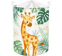 Vendos85 Panier de rangement bébé girafe - Multicolore