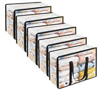 Vendos85 Sacs de rangement 60L - Transparent