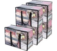 Vendos85 Sacs de rangement sous lit - Transparent