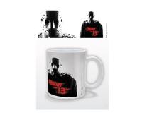 Pyramid International Mug Vendredi 13 Jason Voorhees Céramique 315 ml Blanc/Noir/Rouge