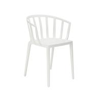 Kartell - Fauteuil empilable Blanc