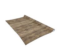 Vénilia Film adhésif optimal Fix - Aspect bois vieilli - 90 cm x 2,1 m - Film décoratif autocollant pour meubles - Sans bulles - Film décoratif pour cuisine - PVC sans phtalates - Fabriqué en UE
