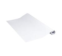 Vénilia Film adhésif Unimat - Blanc - 90 cm x 2,6 m - Film autocollant pour meubles - Décoration - Papier peint - Film de cuisine - PVC sans phtalates - Fabriqué en UE