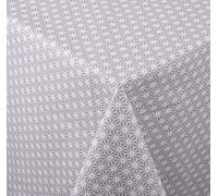 Venilia Nappe Osaka Taupe Linge de Table Nappe Anti Tache, Imperméable, Coton, carré, 160 x 160 cm, 55144