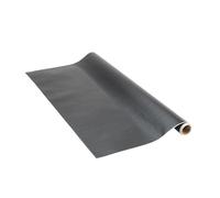 Venilia Papier adhésif Anthracite Aspect métal - 45cm x 1,5m - Épaisseur 160μ, Film autocollant pour meuble et cuisine, film décoratif, papier peint, PVC sans phtalates, Fabriqué en UE
