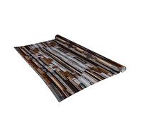 Venilia Papier adhésif | Blue Lines Aspect bois Bleu | 90 cm x 2,6 m, Épaisseur 160μ | Film autocollant pour meuble et cuisine, film décoratif, papier peint | PVC sans phtalates | Fabriqué en UE