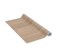 Venilia Papier adhésif | effet bois Perfect Fix® Pin Taupe | 90cm x 2,1m, Épaisseur 150μ | Film autocollant pour meuble et cuisine, film décoratif, papier peint | PVC sans phtalates | Fabriqué en UE