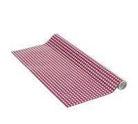 Venilia Papier adhésif | Erika Berry Pointillé | 45 cm x 1,5 m, Épaisseur 95μ | Film autocollant pour meuble et cuisine, film décoratif, papier peint | PVC sans phtalates | Fabriqué en UE