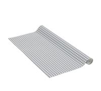 Venilia Papier adhésif | Erika Grey Pointillé | 67,5 cm x 1,5 m, Épaisseur 95μ | Film autocollant pour meuble et cuisine, film décoratif, papier peint | PVC sans phtalates | Fabriqué en UE