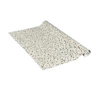 Venilia Papier adhésif Greenline | Granit Blanc | 45cm x 2m, Épaisseur 95μ | Film autocollant pour meuble et cuisine, film décoratif | en plastique 100% recyclé - sans phtalates | Fabriqué en UE