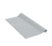 Venilia Papier adhésif Greenline | Gris argenté | 67,5cm x 2m, Épaisseur 95μ | Film autocollant pour meuble et cuisine, film décoratif | en plastique 100% recyclé - sans phtalates | Fabriqué en UE
