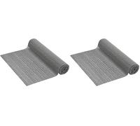 Venilia sous-Couche antidérapante Venigrip Tapis de tiroir, Tapis de Coffre, Tapis Universel antidérapant, 30 x 150 cm, Anthracite, 54164 (Lot de 2)