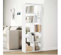 (Vente Chaude)Bibliothèque - CLOUD - Cabinet/Placard/Étagère pour livres - séparatrice de pièce blanc 67x25x161,5 cm 5245916