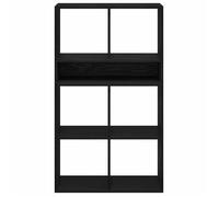 (Vente Chaude)Bibliothèque - CLOUD - Cabinet/Placard pour livres - noir 66x31x112 cm - Bois d'ingénierie 5462846