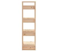 (Vente Chaude)Bibliothèque - CLOUD - Cabinet/Placard pour livres -/Séparateur de pièce 41x35x125 cm pin massif 1568995
