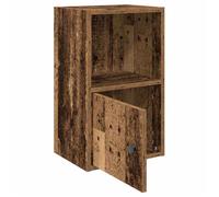 (Vente Chaude)Bibliothèque - CLOUD - Cabinet/Placard pour livres - vieux bois 31x24x52 cm - Bois d'ingénierie 7317870