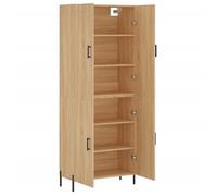 (Vente chaude)Buffet haut/Highboard（1 PC）- SHELD - Commode à tiroirs/MEUBLE Haut - Chêne sonoma 69,5x34x180cm Bois d'ingénierie M273
