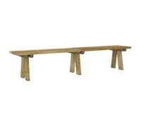 VENTE-FLASH Banc de jardin - Siège/Meuble - 220 cm bois de pin massif imprégné @3356342