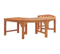 VENTE-FLASH Banc d'extérieur en bois solide d'eucalyptus demi-rond de 160 cm @5272247