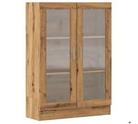 VENTE-FLASH Bibliothèque-Placard à Livres chêne artisanal 82 5x30 5x115 cm bois d'ingénierie(460364)ZLH